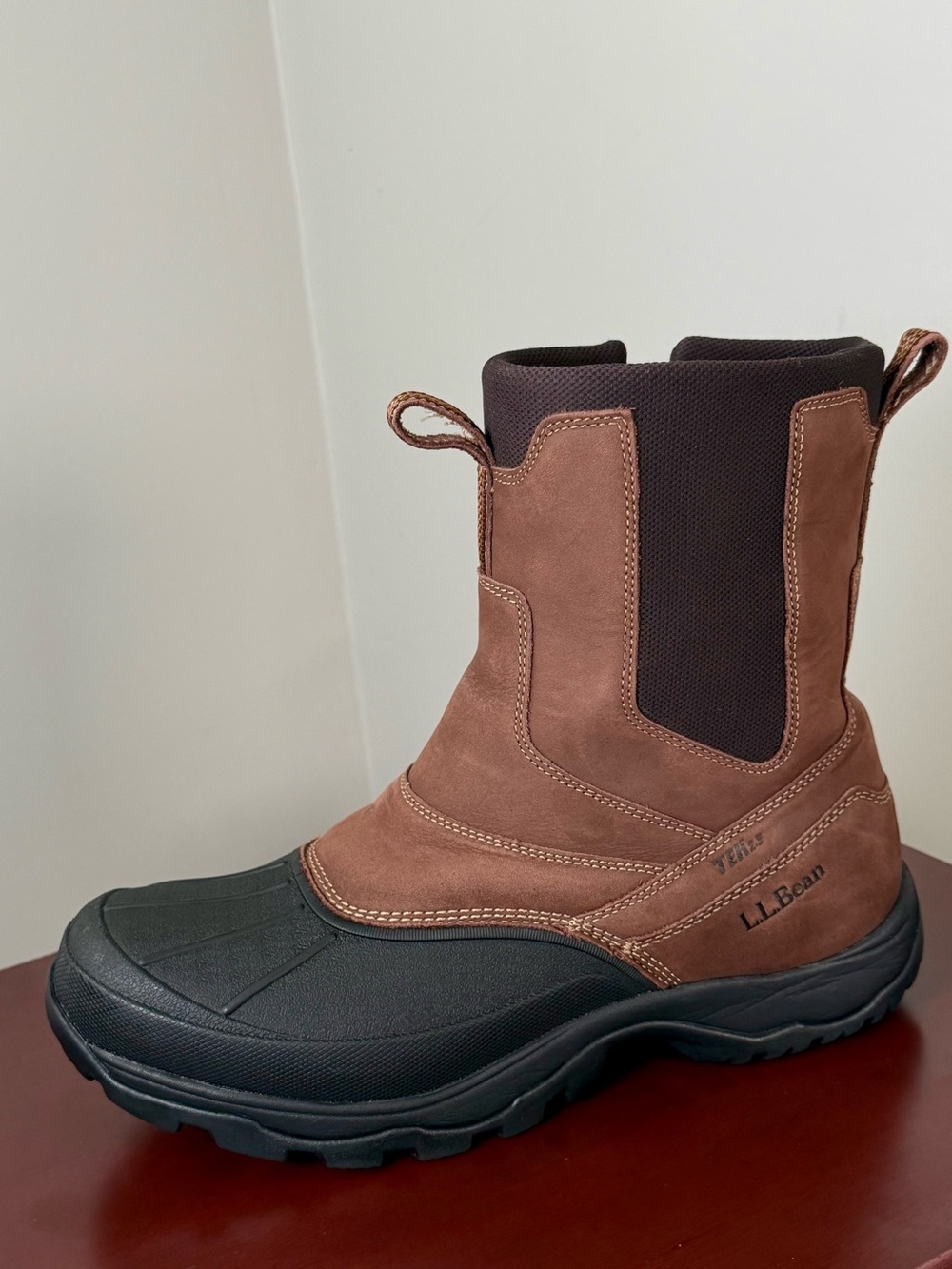 L.L.Bean Storm Chaser Chelsea Boots Tek 2.5 Men’s 12M Waterproof Duck Boots
